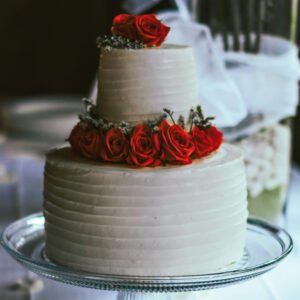 Wedding Roses Cake [2 layers]