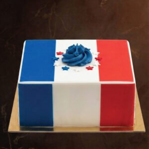Personnalized Flag Cake